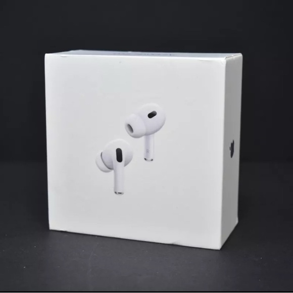 Apple AirPods Pro (2nd Generation) with MagSafe Wireless Charging Case - White - Picture 2 of 2